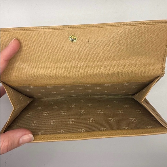 *project* Chanel Coco bifold long wallet in tan caviar leather - Picture 5 of 17